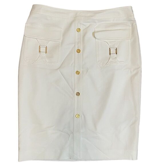 Calvin Klein White Pencil Skirt size 6 - Picture 1 of 6